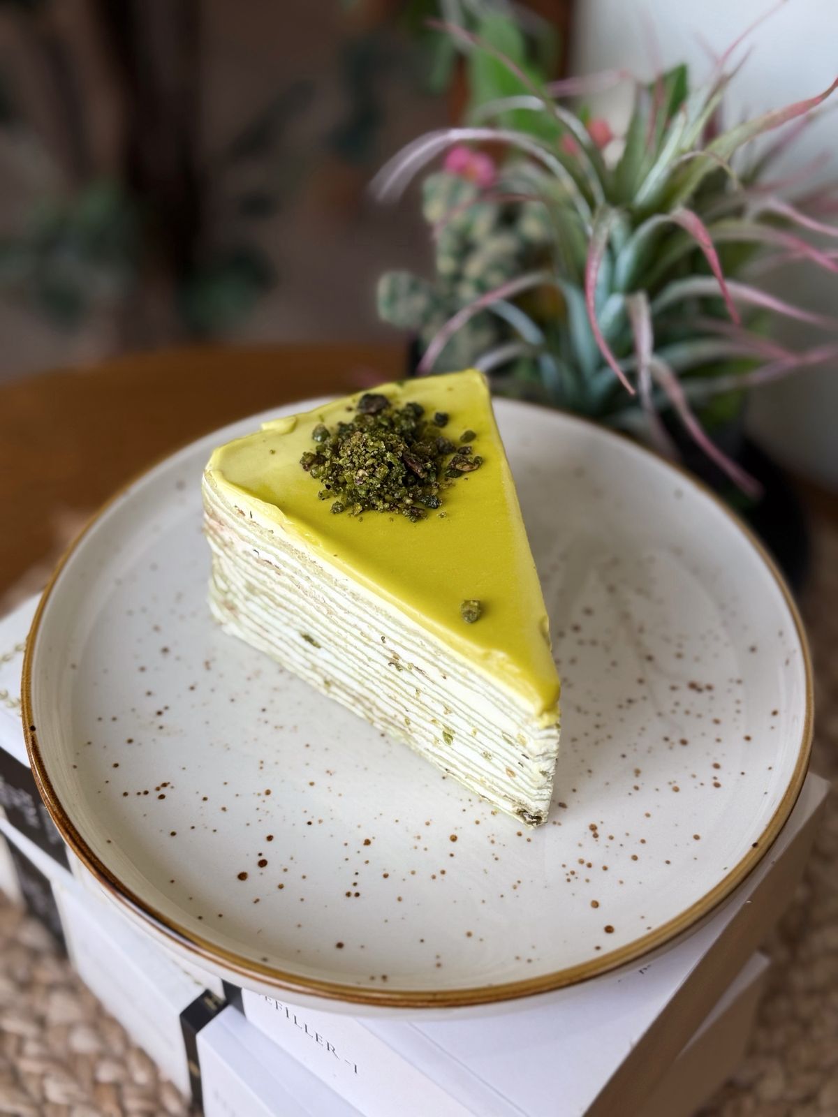 Pistachio Creepe (Diet)